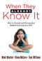 When They Already Know It by Mark Weichel, Blane McCann, Tami Williams, 9781945349621