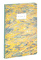 teNeues - A5 Notebook: Florentine Yellow Marble-Print Notebook, Paperback - 140 Lined Pages with Lay Flat Binding by teNeues, 9781623258740