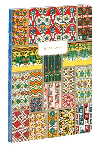teNeues - A5 Notebook: Ancient Egypt Patterns, Paperback - 140 Lined Pages with Lay Flat Binding (Our A5 Size Standard Paperback Notebook) by teNeues, 9781623258832