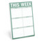 This Week Pad (Sage Green) by Knock Knock, 9781683493624