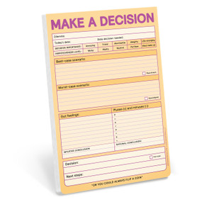 Make a Decision Pad (Pastel Version) - 9781683493747 by Knock Knock, 9781683493747