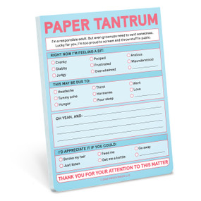 Paper Tantrum Nifty Note Pad (Pastel Version) - 9781683493693 by Knock Knock, 9781683493693