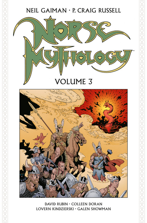 Norse Mythology Volume 3 (Graphic Novel) by Neil Gaiman, P. Craig Russell, Galen Showman, David Rubin, Colleen Doran, 9781506726410