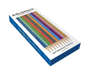 Bibliophile Literary Pencils by Jane Mount, 9781797203720