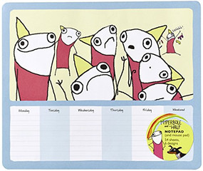 Hyperbole and a Half Notepad (and Mouse Pad) (54 Sheets, 6 Designs) by Allie Brosh, 9781419715754