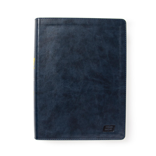 CSB E3 Discipleship Bible, Navy LeatherTouch by Fellowship of Christian Athletes, CSB Bibles by Holman, 9781087742175