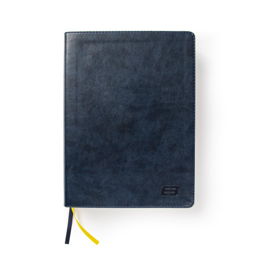 CSB E3 Discipleship Bible, Navy LeatherTouch, Indexed by Fellowship of Christian Athletes, CSB Bibles by Holman, 9781087742182