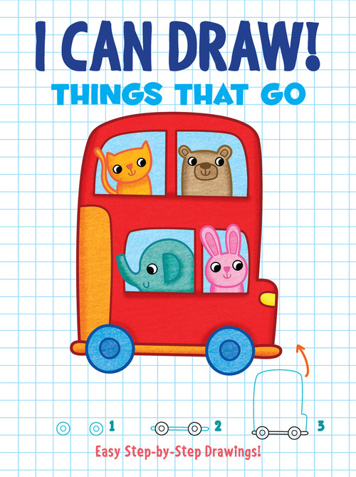 I Can Draw! Things That Go (Easy Step-by-Step Drawings) by Dover Publications, 9780486843230