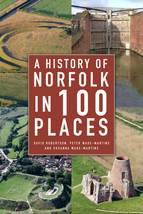 A History of Norfolk in 100 Places by David Robertson, Peter Wade-Martins, Susanna Wade-Martins, 9780750993661