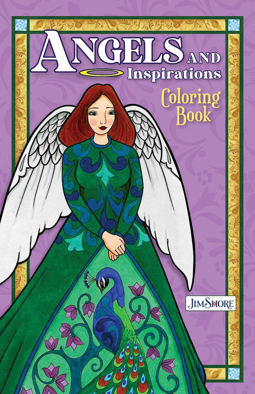 Jim Shore Angels and Inspirations Coloring Book by Jim Shore, 9781497206069