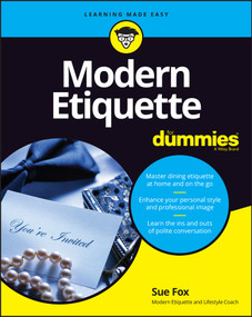 Modern Etiquette For Dummies - 9781119982845 by Sue Fox, 9781119982845