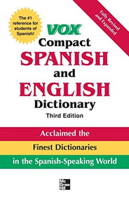 Vox Compact Spanish & English Dictionary, 3E (HC) by Vox, 9780071499521