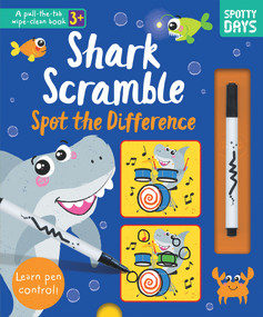 Shark Scramble Spot the Difference by Alice Barker, 9781789588729