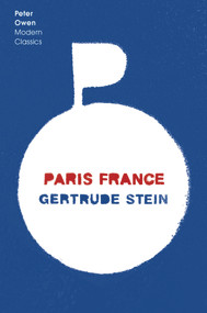 Paris France - 9780720620719 by Gertrude Stein, 9780720620719
