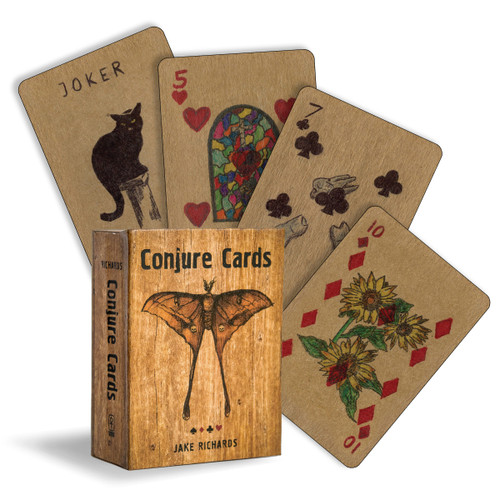 Conjure Cards (Fortune-Telling Card Deck and Guidebook) by Jake Richards, 9781578637447