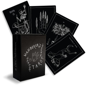 Wanderer's Tarot (78-Card Deck with Fold-Out Guide) by Casey Zabala, 9781578637591