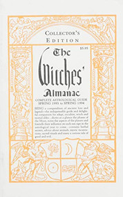 The Witches' Almanac: Spring 1993 to Spring 1994 by Elizabeth Pepper, 9781881098027