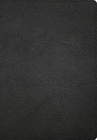CSB Super Giant Print Reference Bible, Black Genuine Leather, Indexed by CSB Bibles by Holman, 9781087782607