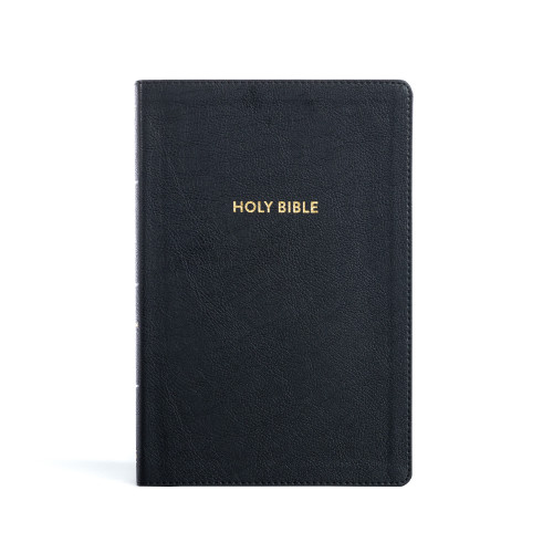 KJV Rainbow Study Bible, Black LeatherTouch by Holman Bible Publishers, 9781087782713