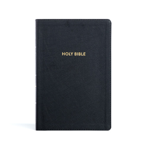 KJV Rainbow Study Bible, Black LeatherTouch, Indexed by Holman Bible Publishers, 9781087782720