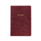 KJV Rainbow Study Bible, Burgundy LeatherTouch, Indexed by Holman Bible Publishers, 9781087782744