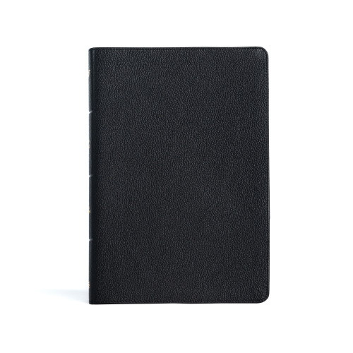 KJV Large Print Thinline Bible, Black Genuine Leather by Holman Bible Publishers, 9781087782751