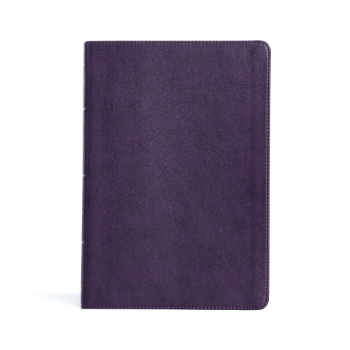 KJV Large Print Thinline Bible, Plum LeatherTouch by Holman Bible Publishers, 9781087782799