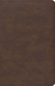 KJV Single-Column Compact Bible, Brown LeatherTouch by Holman Bible Publishers, 9781087782805
