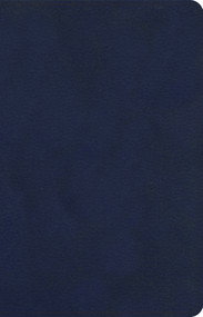 KJV Single-Column Compact Bible, Navy LeatherTouch by Holman Bible Publishers, 9781087782812