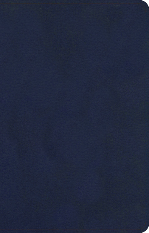 KJV Single-Column Compact Bible, Navy LeatherTouch by Holman Bible Publishers, 9781087782812