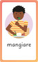 Italian for Everyone Junior First Words Flash Cards by DK, 9780744073805