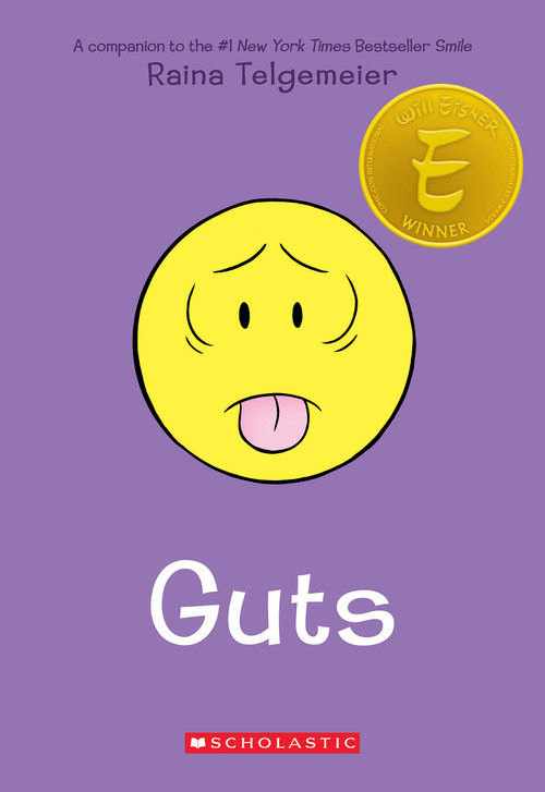 Guts: A Graphic Novel by Raina Telgemeier, 9780545852500