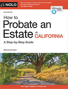 How to Probate an Estate in California by Lisa Fialco, 9781413330595