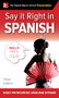 Say It Right in Spanish, Third Edition by EPLS, NA, 9781260116304