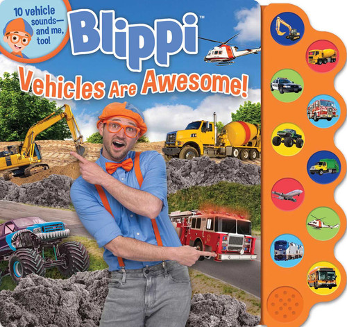Blippi: Vehicles Are Awesome! by Thea Feldman, 9780794450137