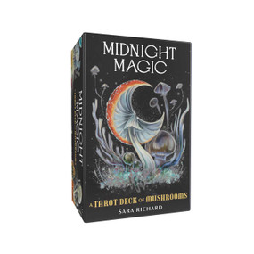 Midnight Magic (A Tarot Deck of Mushrooms) by Sara Richard, 9781507220139
