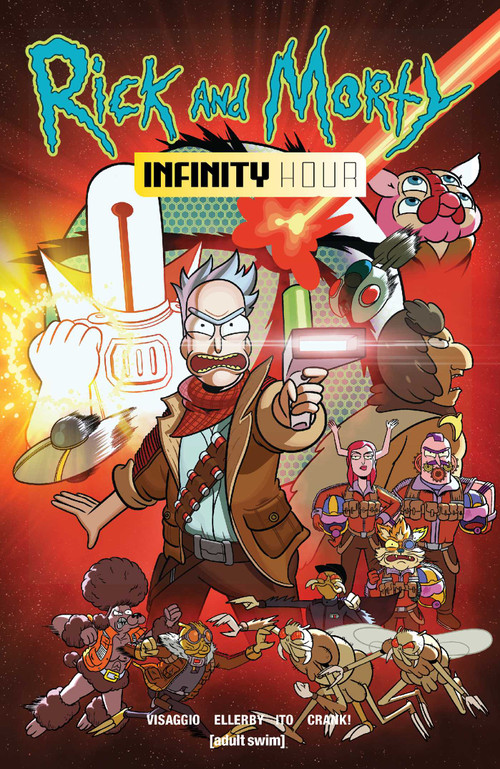 Rick and Morty: Infinity Hour by Magdalene Visaggio, Marc Ellerby, Leonardo Ito, Crank!, 9781637151976