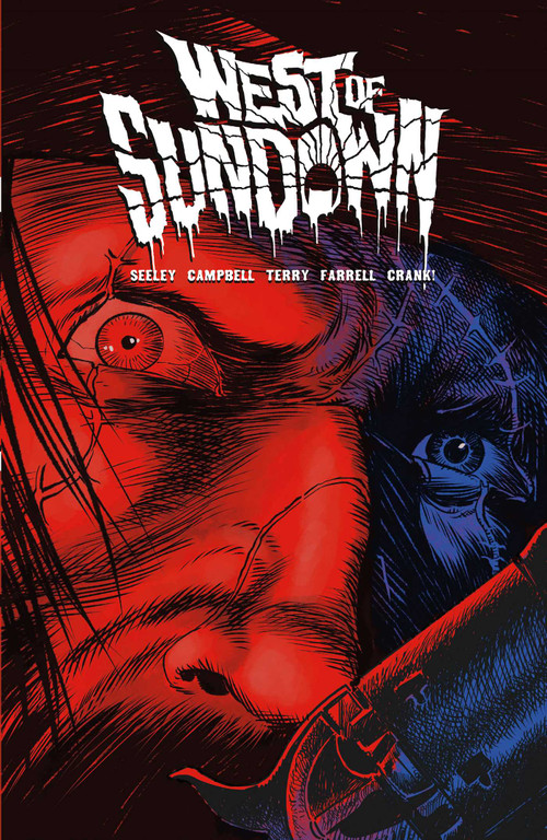 West of Sundown Vol. 1 (Out Beyond the Dust N' Dark) by Tim Seeley, Jim Terry, Aaron Campbell, Adrian F. Wassel, Triona Farrell, Crank!, Tim Daniel, 9781638491552