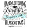 Hand Lettering for Laughter (Gorgeous Art with a Hilarious Twist) by Amy Latta, 9781624147319