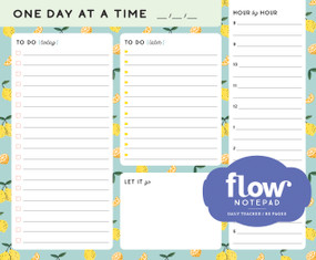 One Day at a Time Daily List Pad by Irene Smit, Astrid van der Hulst, Editors of Flow magazine, Sanny van Loon, 9781523507290