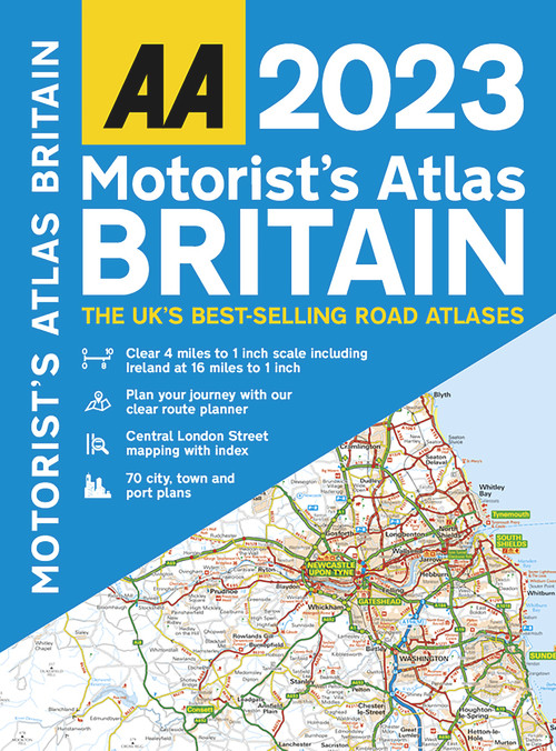 Motorists Atlas Britain 2023 SP by AA Publishing AA Publishing, 9780749582982