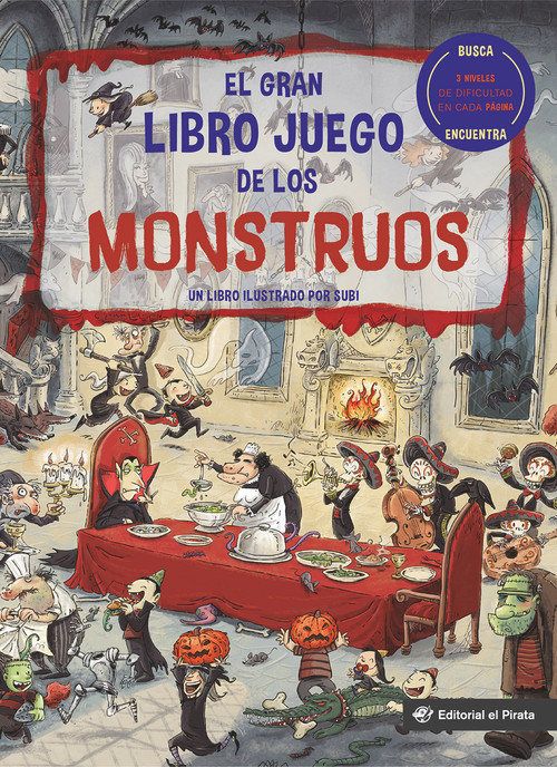 El Gran libro juego de los monstruos (Spanish Edition) by Joan Subirana, 9788418664144