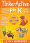 TinkerActive Pre-K 3-in-1 Workbook (Math, Science, English Language Arts) by Nathalie Le Du, Megan Hewes Butler, Les McClaine, Chad Thomas, Pat Lewis, 9781250886002
