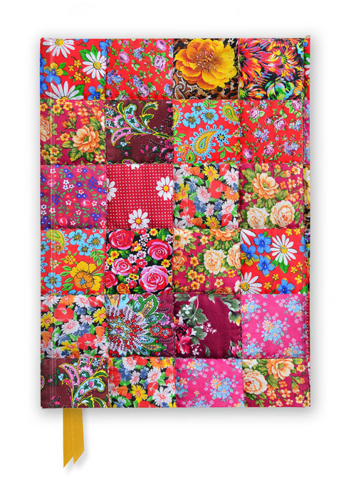 Floral Patchwork Quilt (Foiled Journal) by Flame Tree Studio, 9781804172889