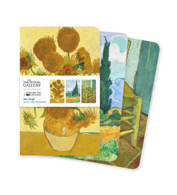 National Gallery: Van Gogh Set of 3 Mini Notebooks by Flame Tree Studio, 9781804173046