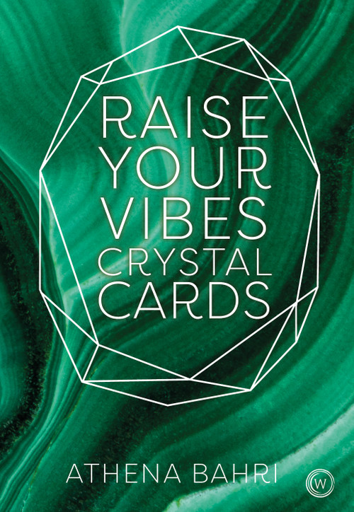 Raise Your Vibes Crystal Cards by Athena Bahri, 9781786787248