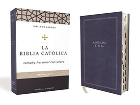 Biblia Católica, Tamaño personal,Tapa dura, Azul, con Índice, Comfort Print (Spanish Edition) by Editorial  Católica, La Casa de la Biblia, 9781400238101