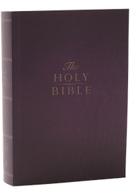 KJV Holy Bible: Compact with 43,000 Cross References, Purple Softcover, Red Letter, Comfort Print: King James Version by Thomas Nelson, 9781400333400