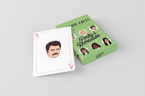 Parks and Recreation Playing Cards by Chantel de Sousa, 9781925811599