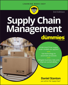 Supply Chain Management For Dummies - 9781394154562 by Daniel Stanton, 9781394154562